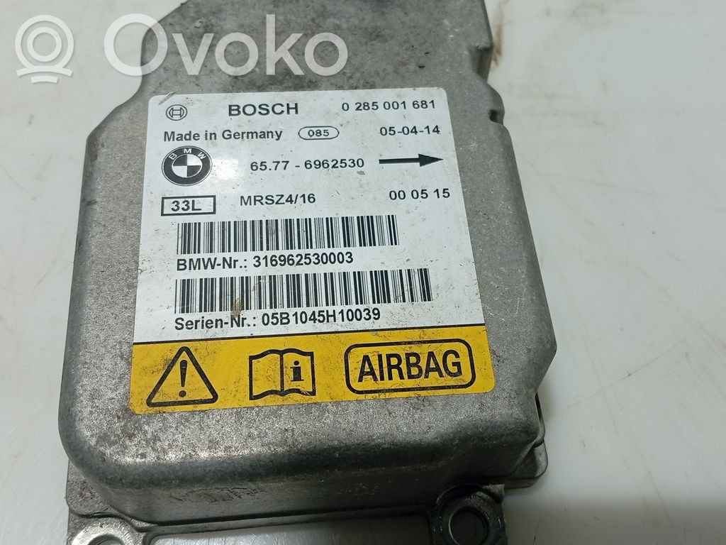 BMW X5 E53 Unitate/modul de comandă airbaguri 