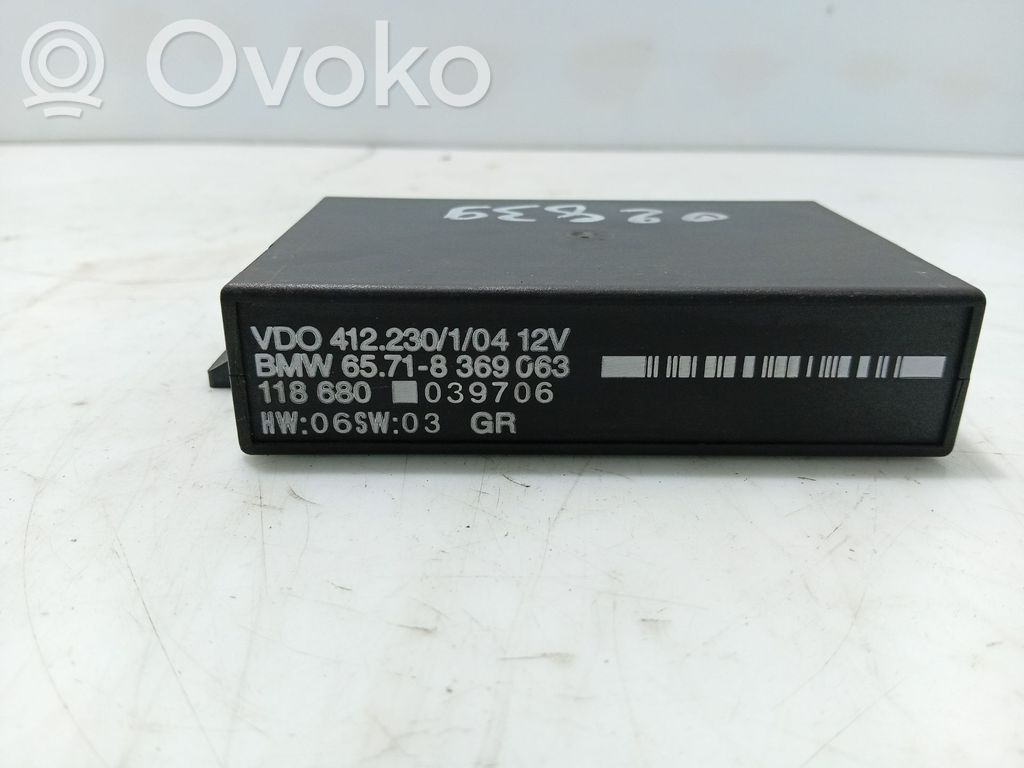 BMW 3 E36 Glow plug pre-heat relay 