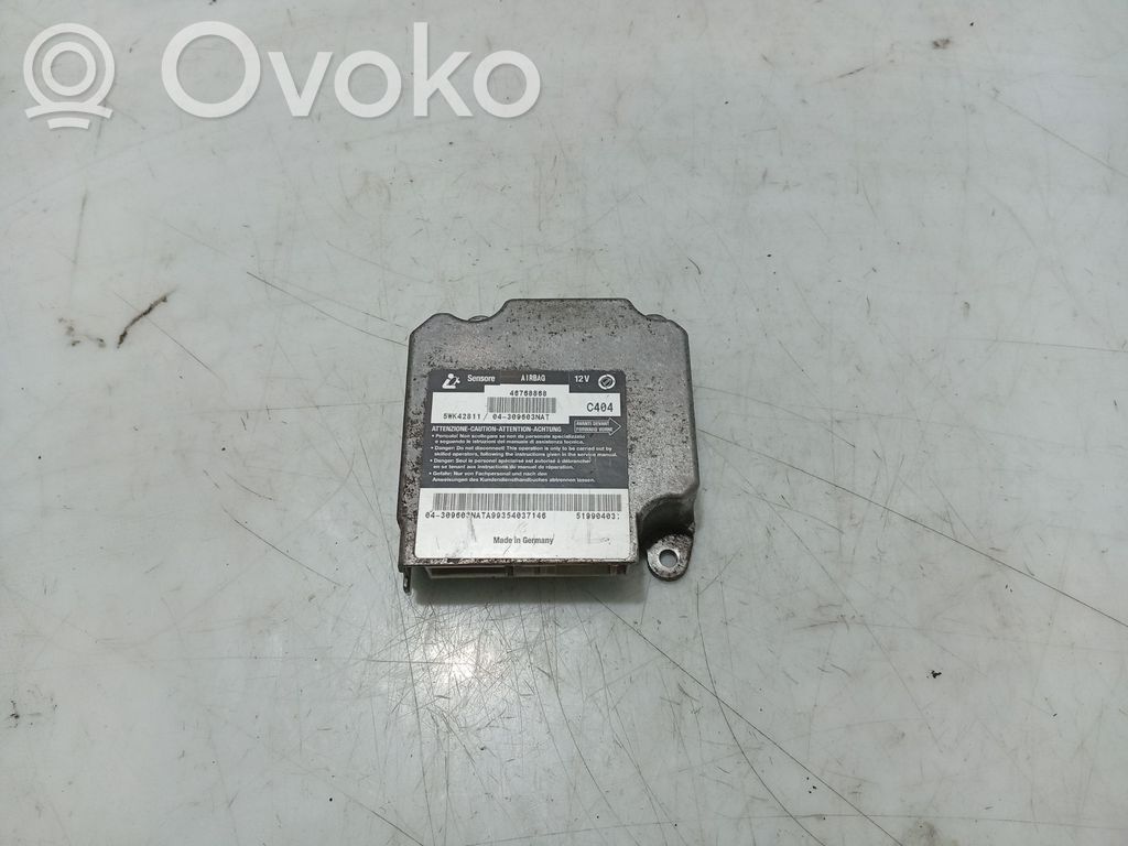 Fiat Bravo - Brava Unidad de control/módulo del Airbag 
