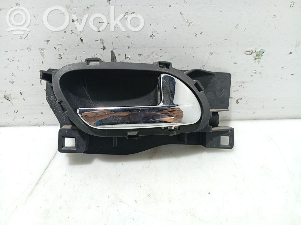 Peugeot 407 Klamka wewnętrzna drzwi przednich 
