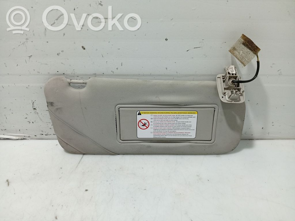 Peugeot 407 Sun visor 