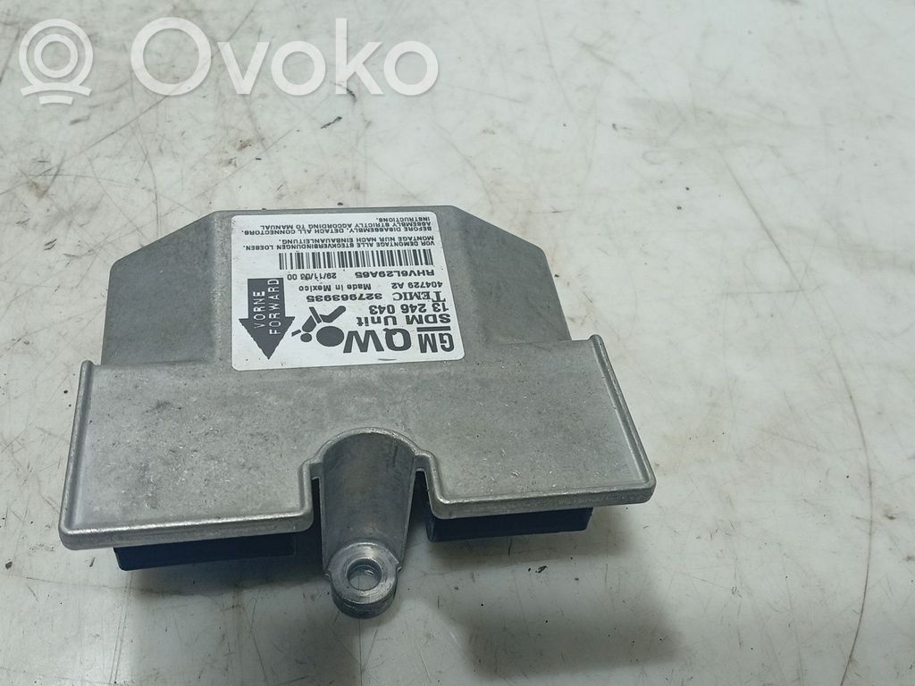Opel Astra G Airbag control unit/module 