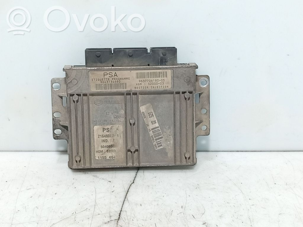 Unidad de control/módulo del motor   9643134680,963770618005