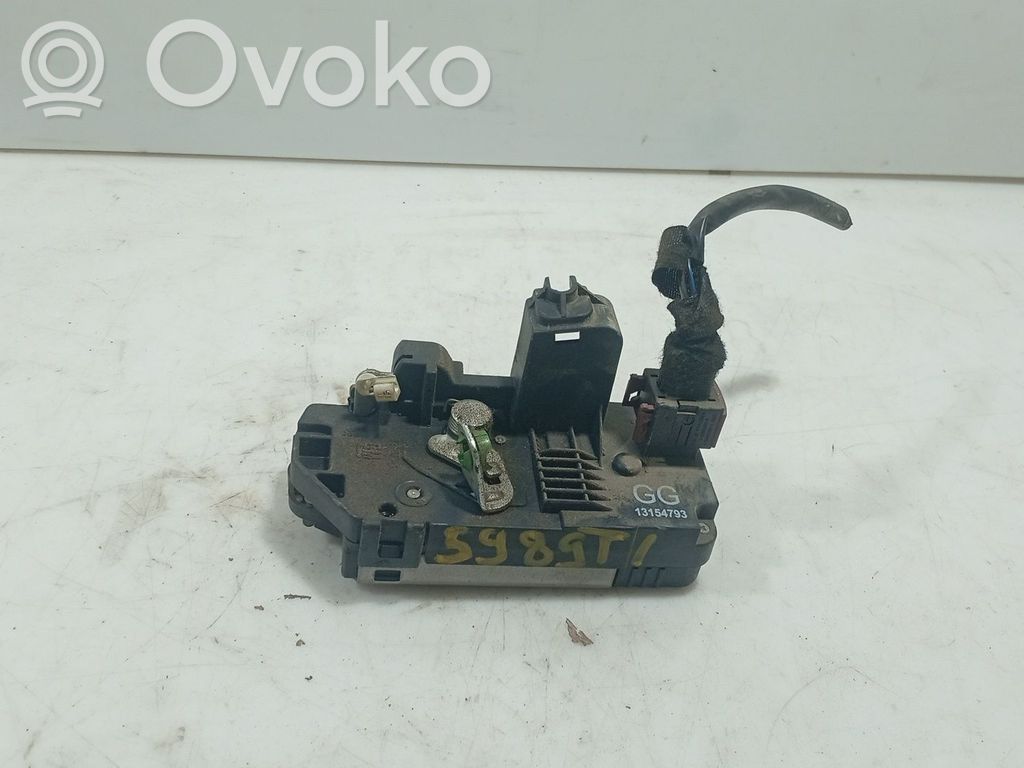 Opel Meriva A Serrure de porte arrière