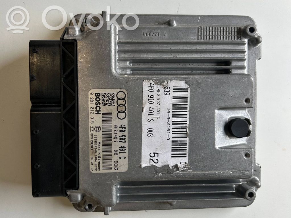 Audi A6 S6 C6 4F Engine control unit/module 