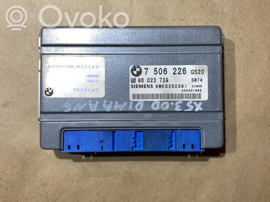 Gearbox control unit/module   7506226,7506226,7519169,96023739