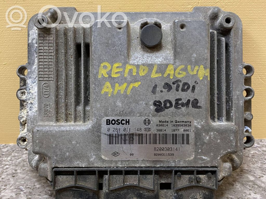 Renault Laguna II Engine control unit/module 