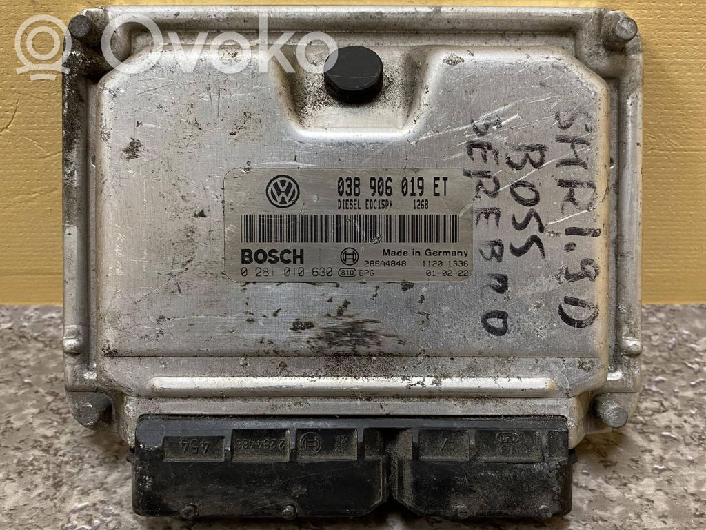 Volkswagen Sharan Engine control unit/module 