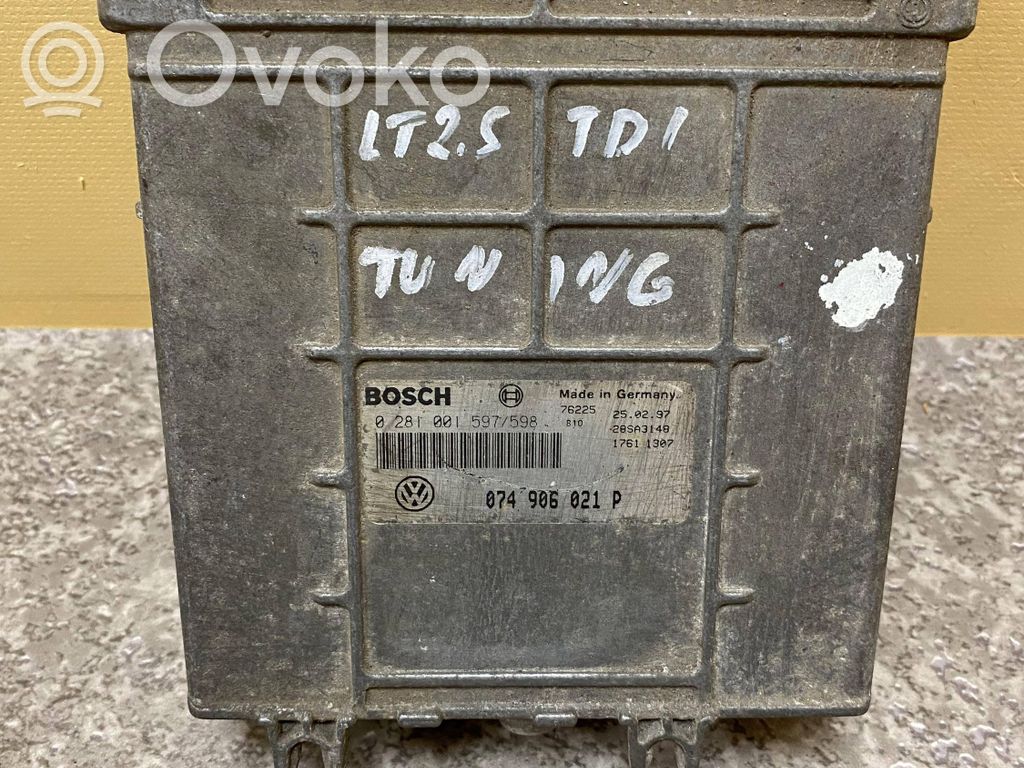 Engine control unit/module   0281001597598,074906021P,28SA3148