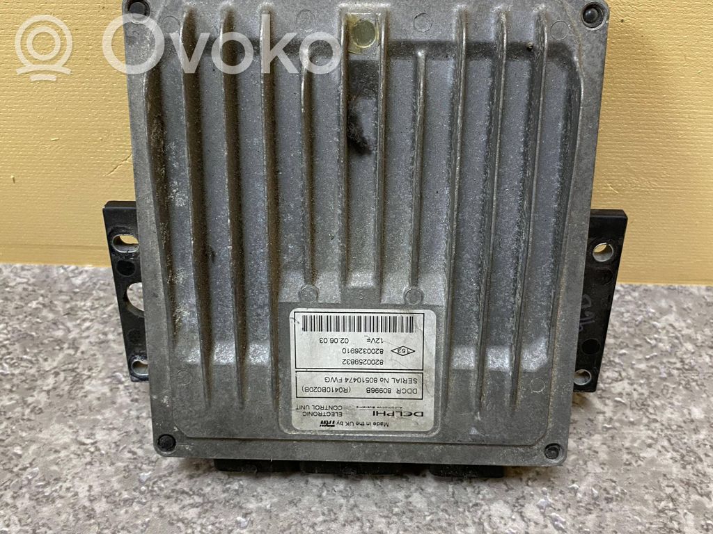 Renault Scenic II -  Grand scenic II Engine control unit/module 