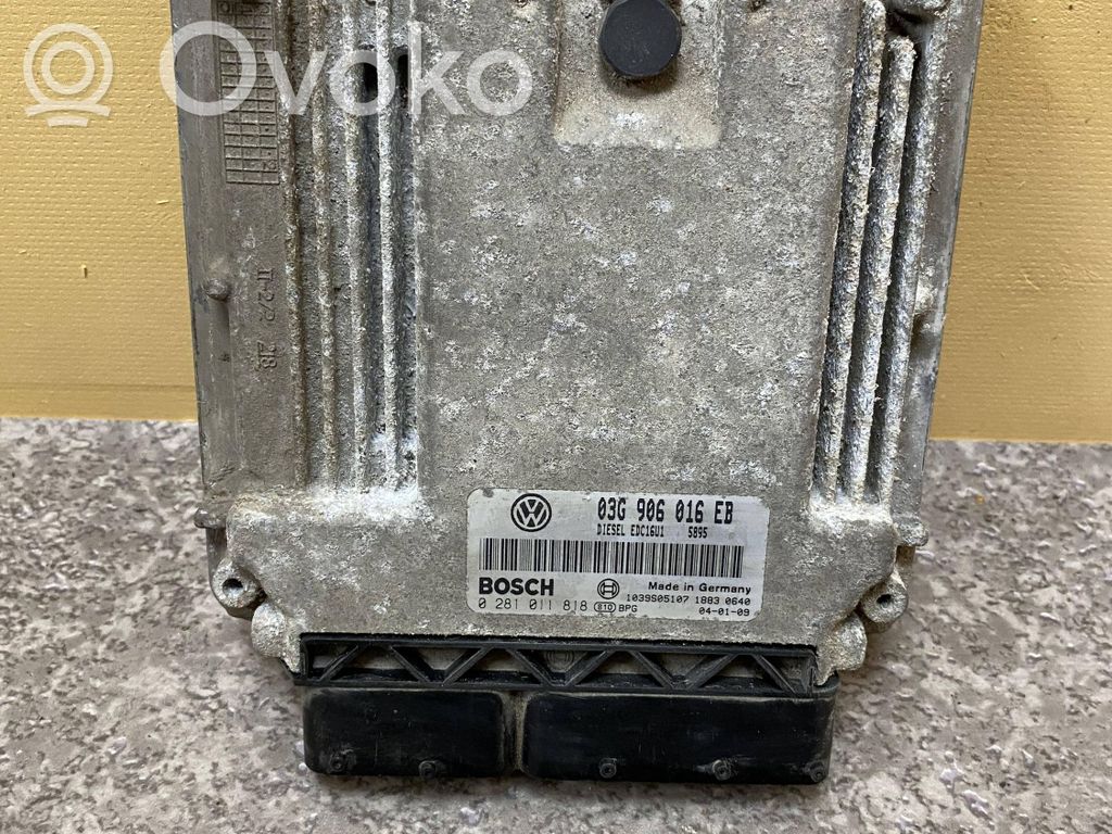 Volkswagen Golf V Engine control unit/module 