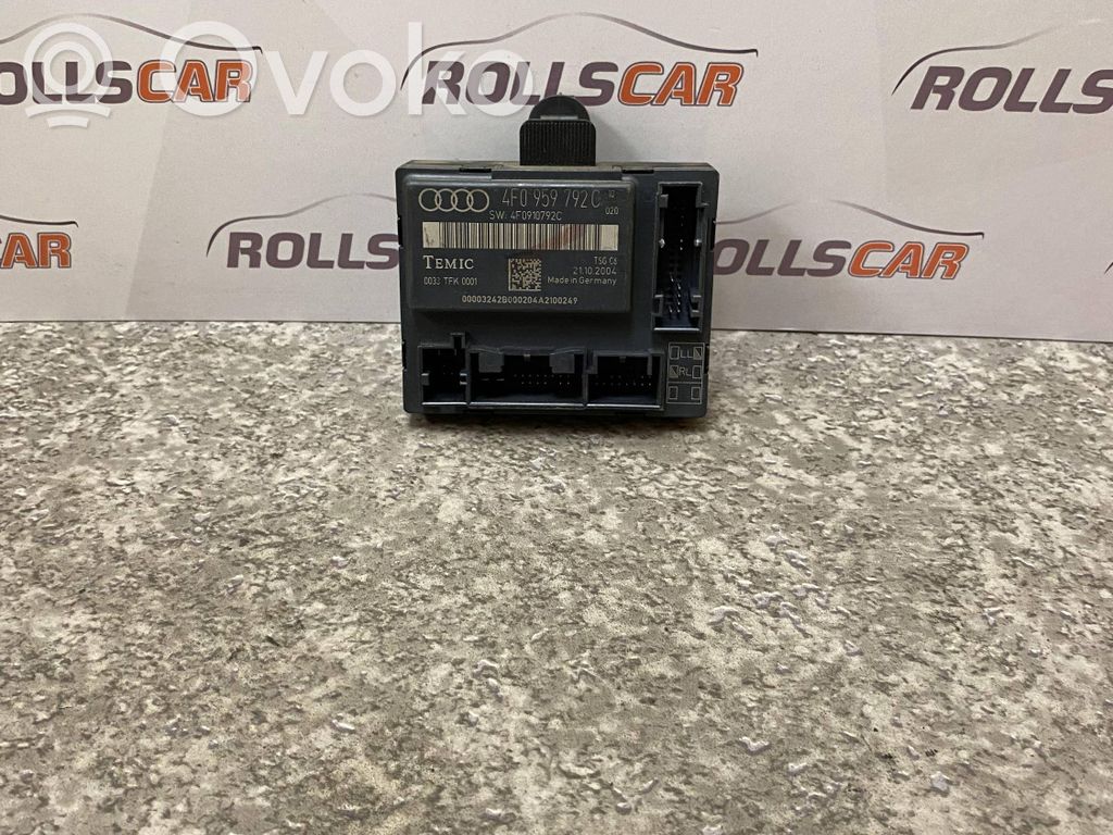 Audi A6 S6 C6 4F Door control unit/module 