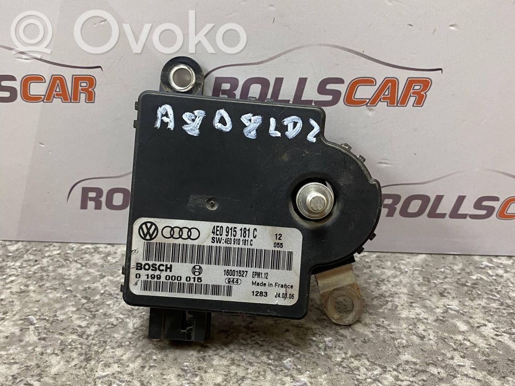 Audi A8 S8 D3 4E Other control units/modules 