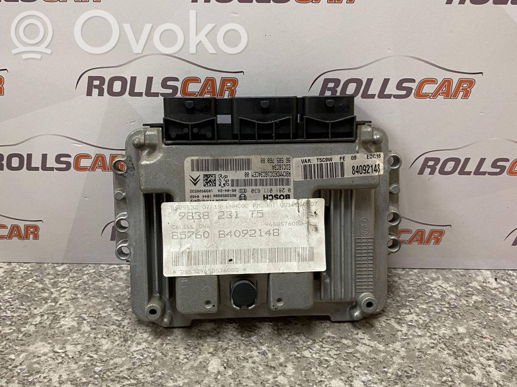 Peugeot 307 Engine control unit/module 