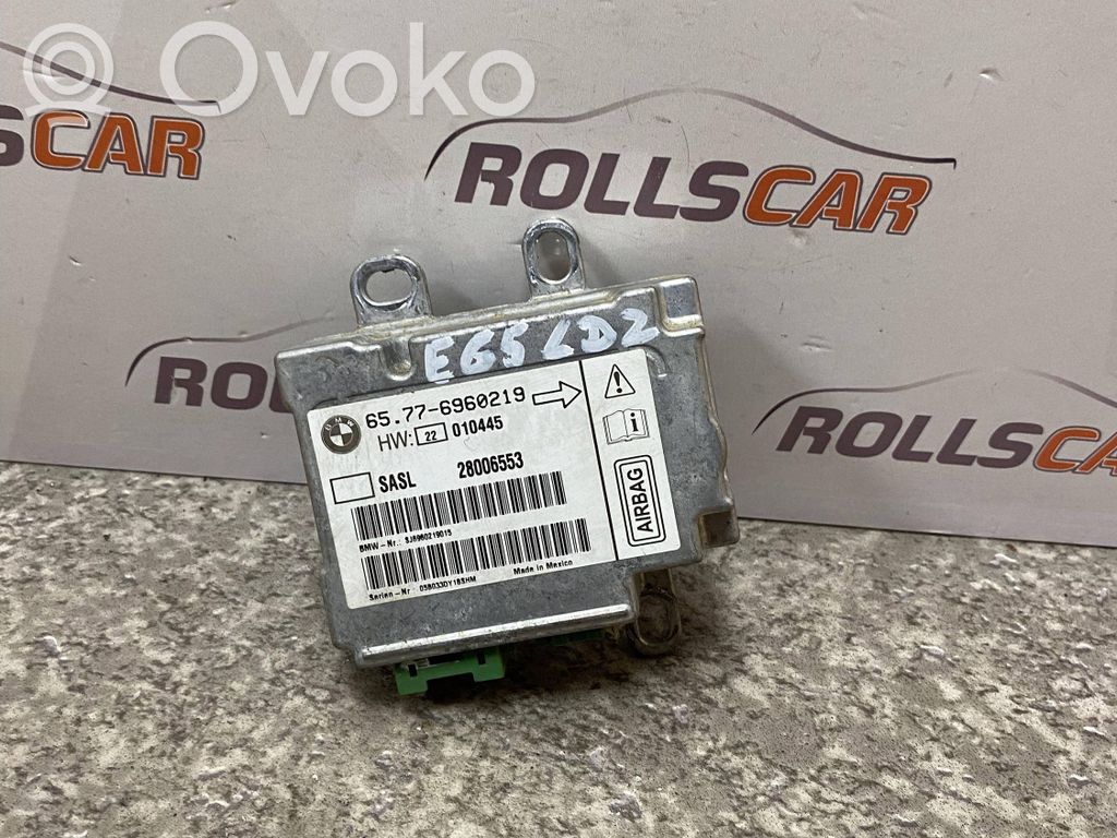 BMW 7 E65 E66 Airbag control unit/module 