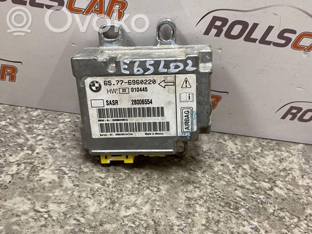 BMW 7 E65 E66 Airbag control unit/module 