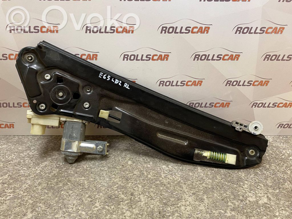 BMW 7 E65 E66 Regulador de puerta trasera con motor 