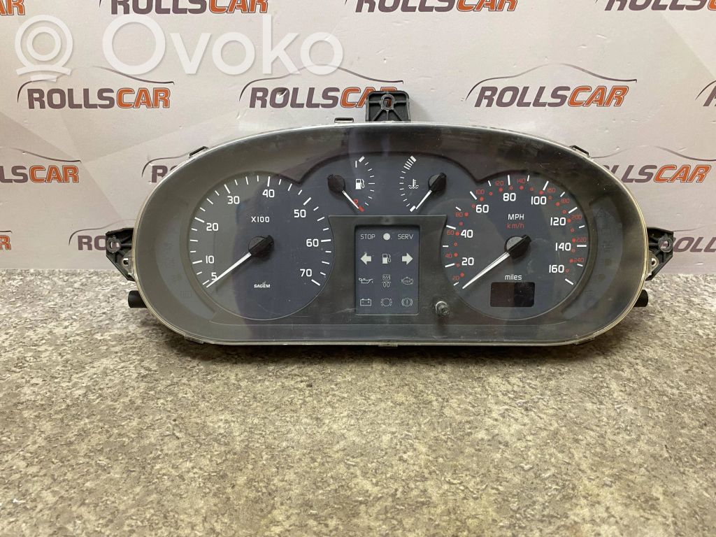Renault Scenic I Speedometer (instrument cluster) 