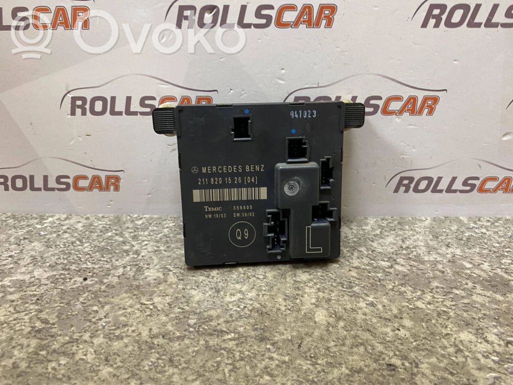 Mercedes-Benz E W211 Door control unit/module 