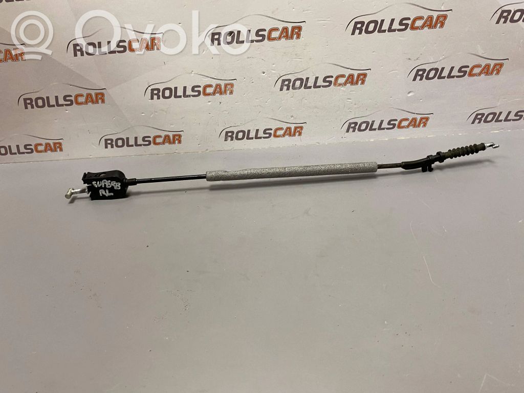 Skoda Superb B6 (3T) Línea de cable de puerta trasera 
