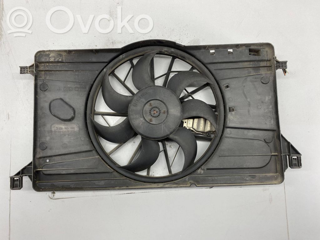 Volvo S40 Elektrinis radiatorių ventiliatorius 