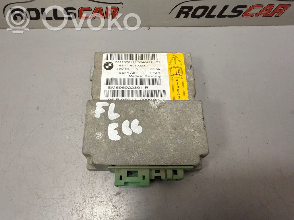 BMW 7 E65 E66 Unidad de control/módulo del Airbag 