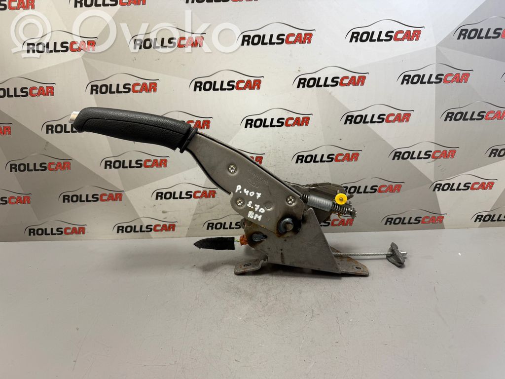 Peugeot 407 Handbrake/parking brake lever assembly 