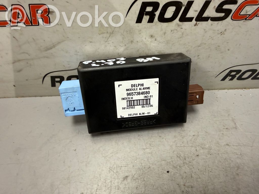 Peugeot 407 Alarm control unit/module 