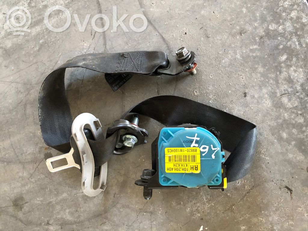 KIA Rio Sicherheitsgurt hinten 