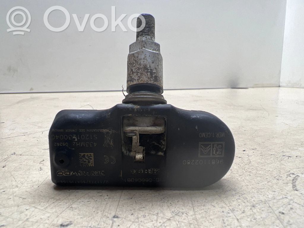 Peugeot 407 Sensor de presión del neumático 