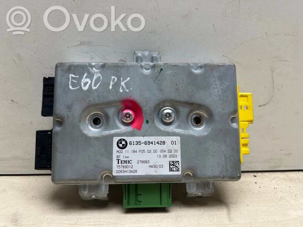 BMW 5 E60 E61 Unité de commande module de porte 