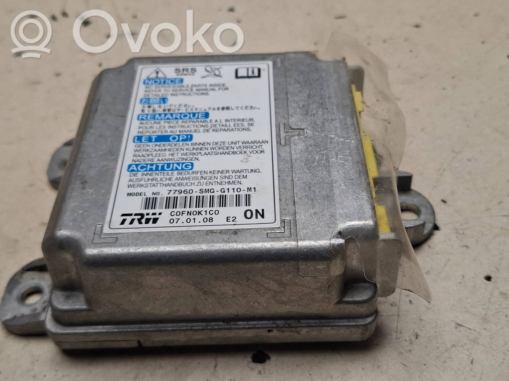 Honda Civic Centralina/modulo airbag 
