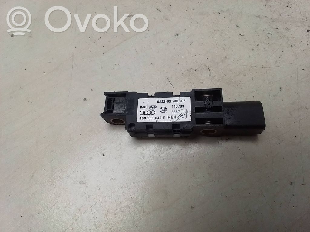 Czujnik uderzenia Airbag   4B0959643E,0232H0FWCGW,110703