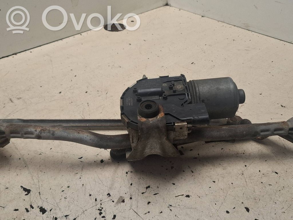 Volkswagen Caddy Mechanizm i silniczek wycieraczek szyby przedniej / czołowej 