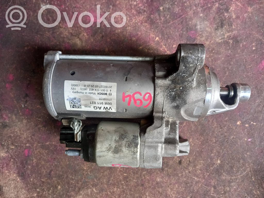 Motor de arranque   06M911021,27032018,0001174402