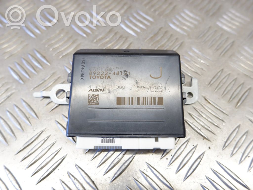 Lexus RX 450H Tailgate/trunk control unit/module 