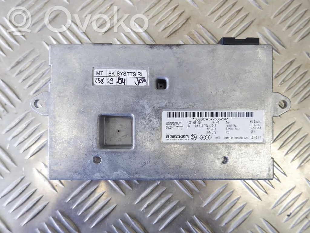 Audi Q7 4L Unitate de control MMI 