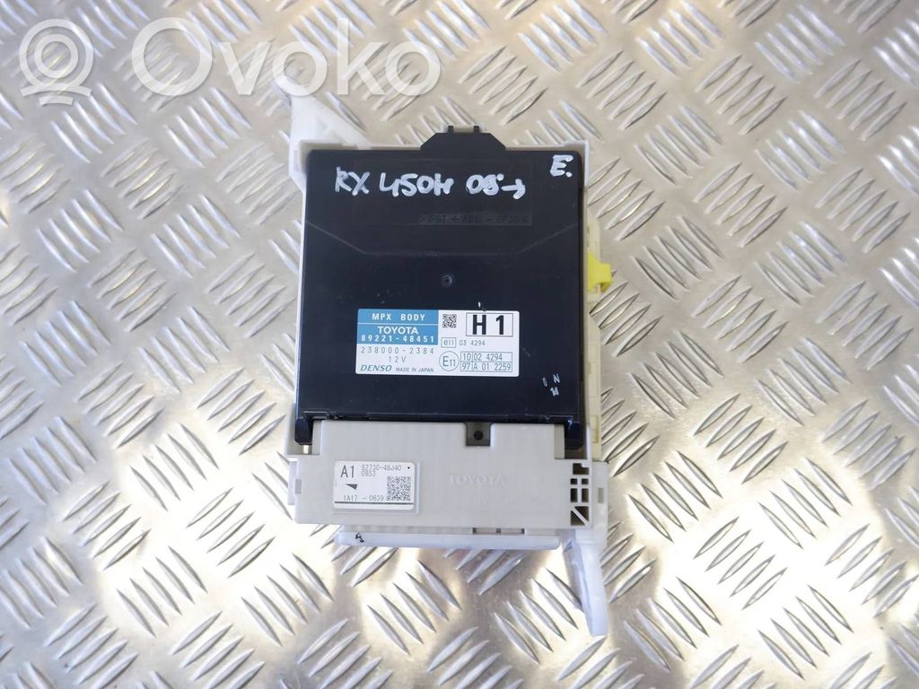 Module confort   8273048J40,8922148451