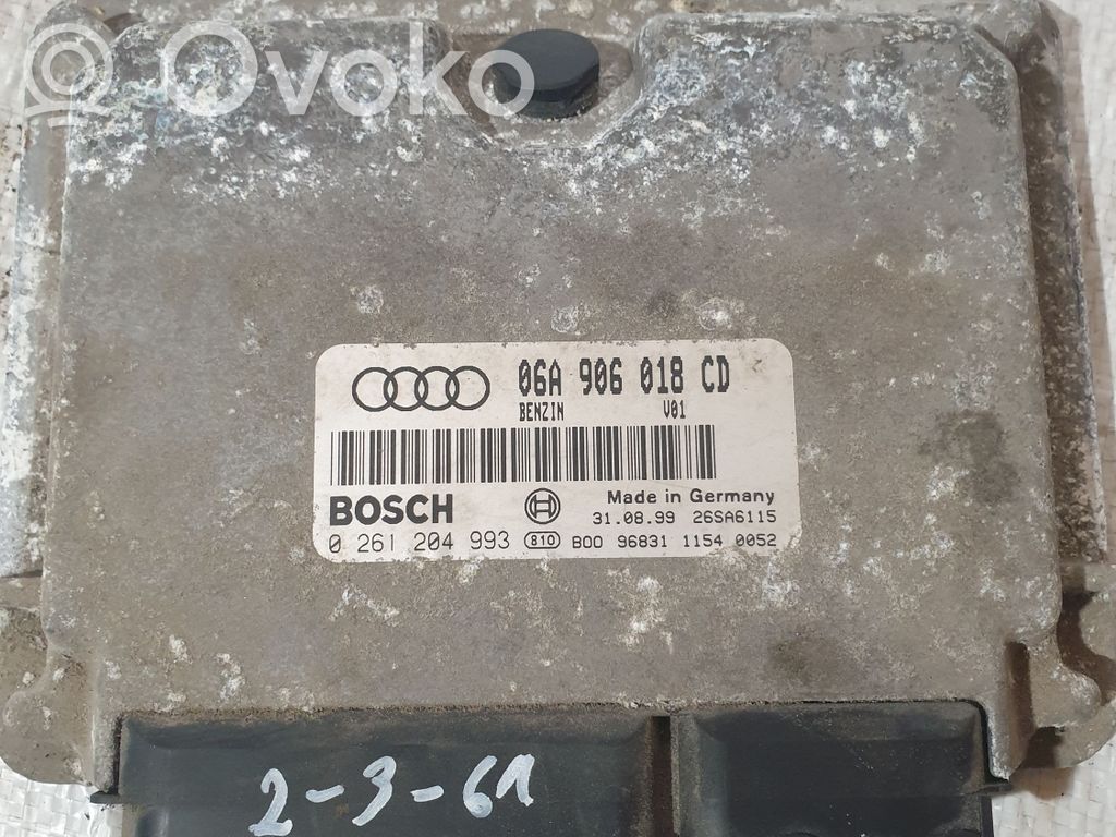 Engine control unit/module   06A906018CD,0261204933