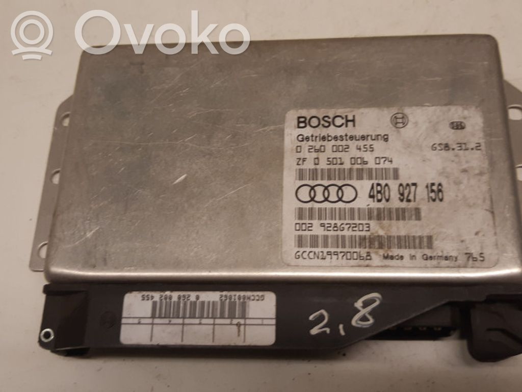 Audi A6 S6 C5 4B Gearbox control unit/module 