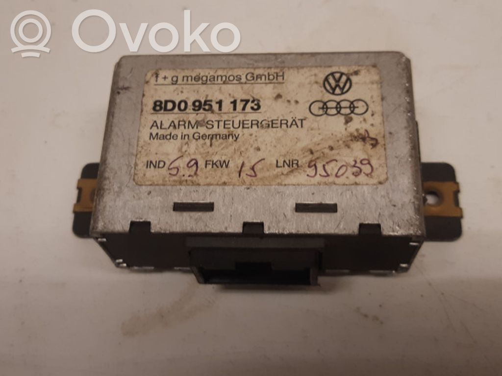 Unidad de control/módulo de alarma   8D0951173