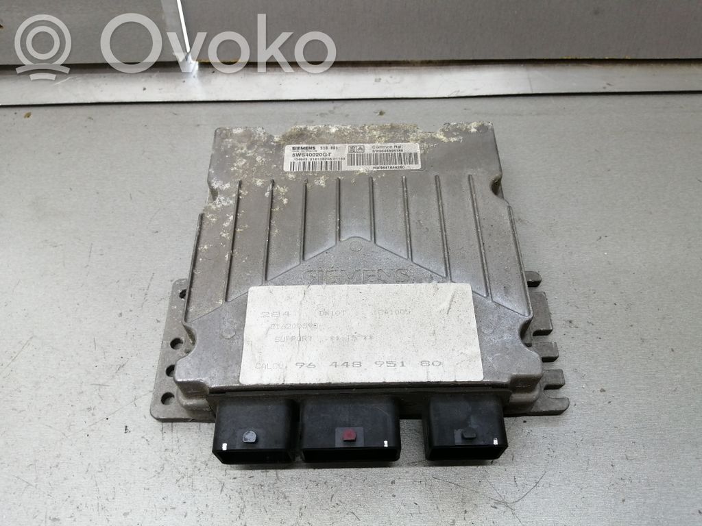 Peugeot 307 Engine control unit/module 