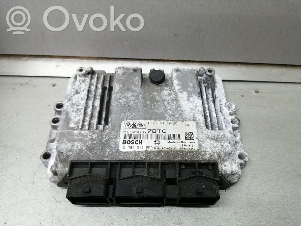 Engine control unit/module   4M6112A650BC,0281011952
