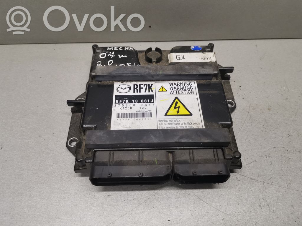 Mazda 6 Engine control unit/module 
