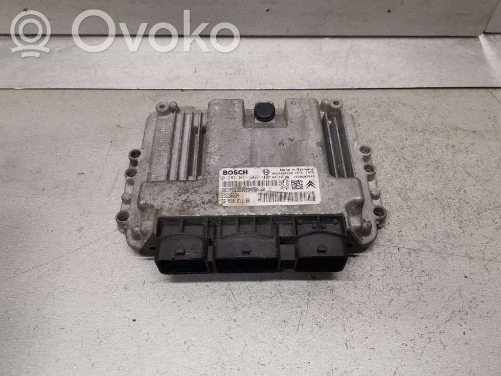 Engine control unit/module   0281011861,9657061180