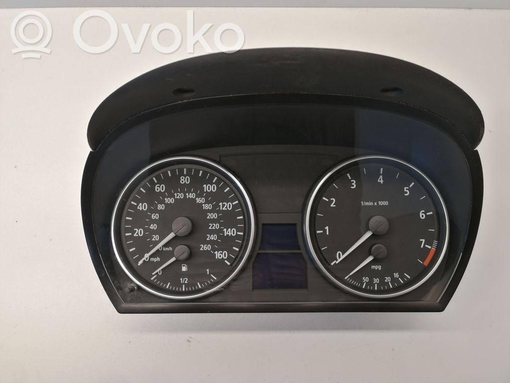 BMW 3 E90 E91 Licznik / Prędkościomierz 