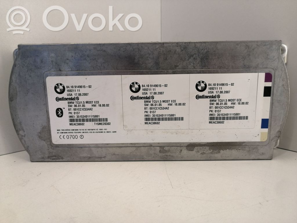 BMW X5 E70 Bluetooth control unit module 