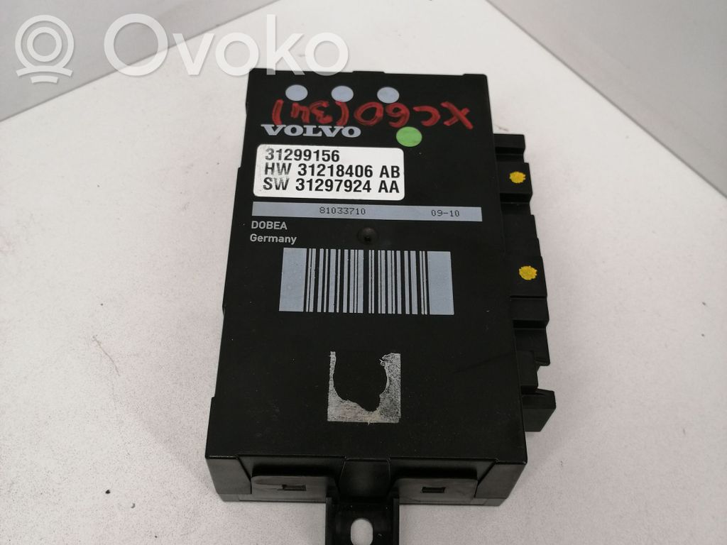 Tailgate/trunk control unit/module   31299156