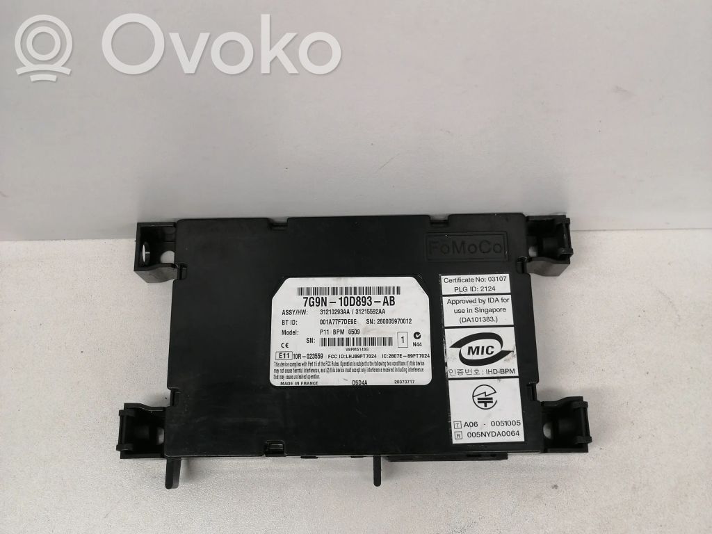 Volvo V70 Bluetooth control unit module 