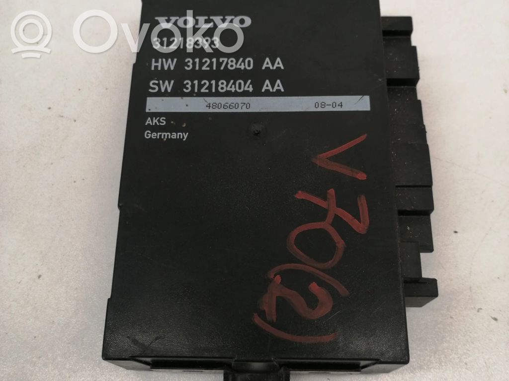 Volvo V70 Tailgate/trunk control unit/module 